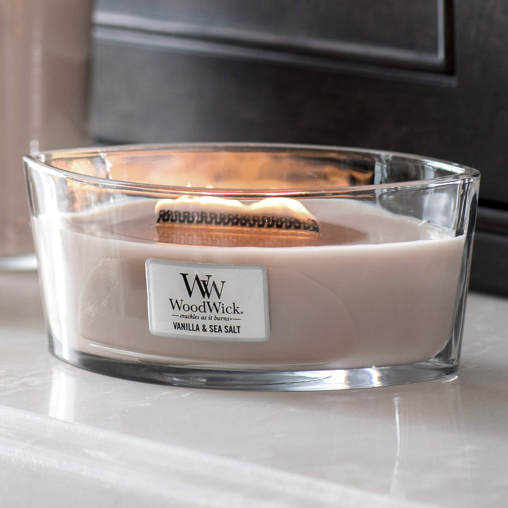 Scented Candle, Vanilla & Sea Salt, 16oz Z229