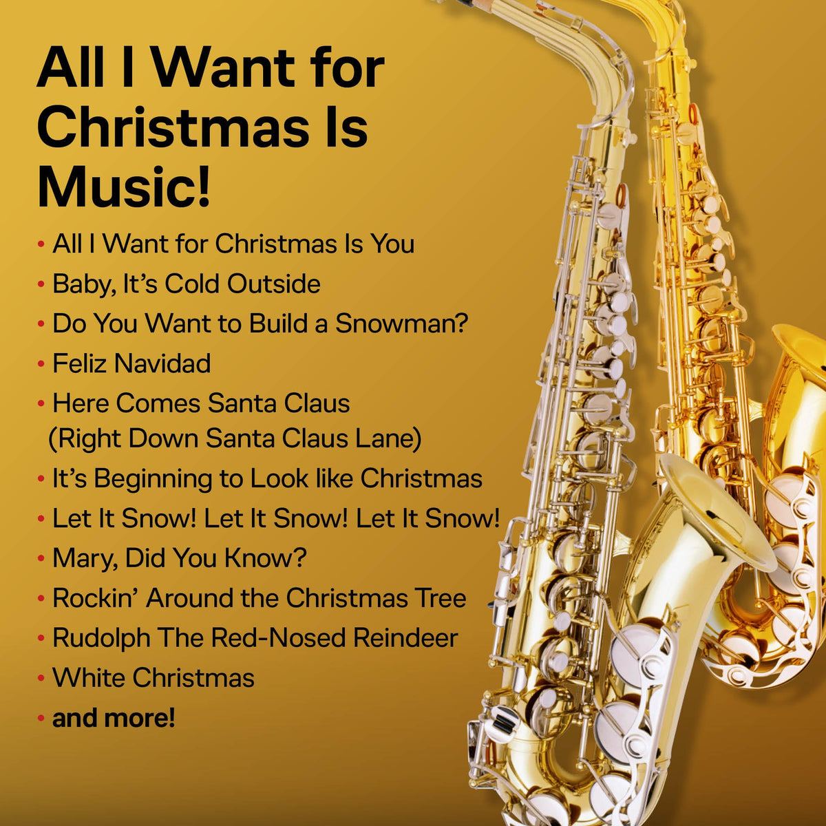 Christmas Alto Saxophone Duets B229624