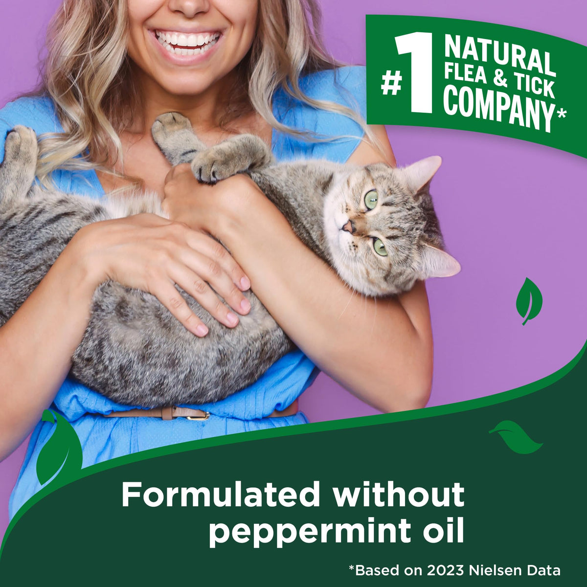 Flea & Tick Indoor Home Spray for Cats 32 oz L95760