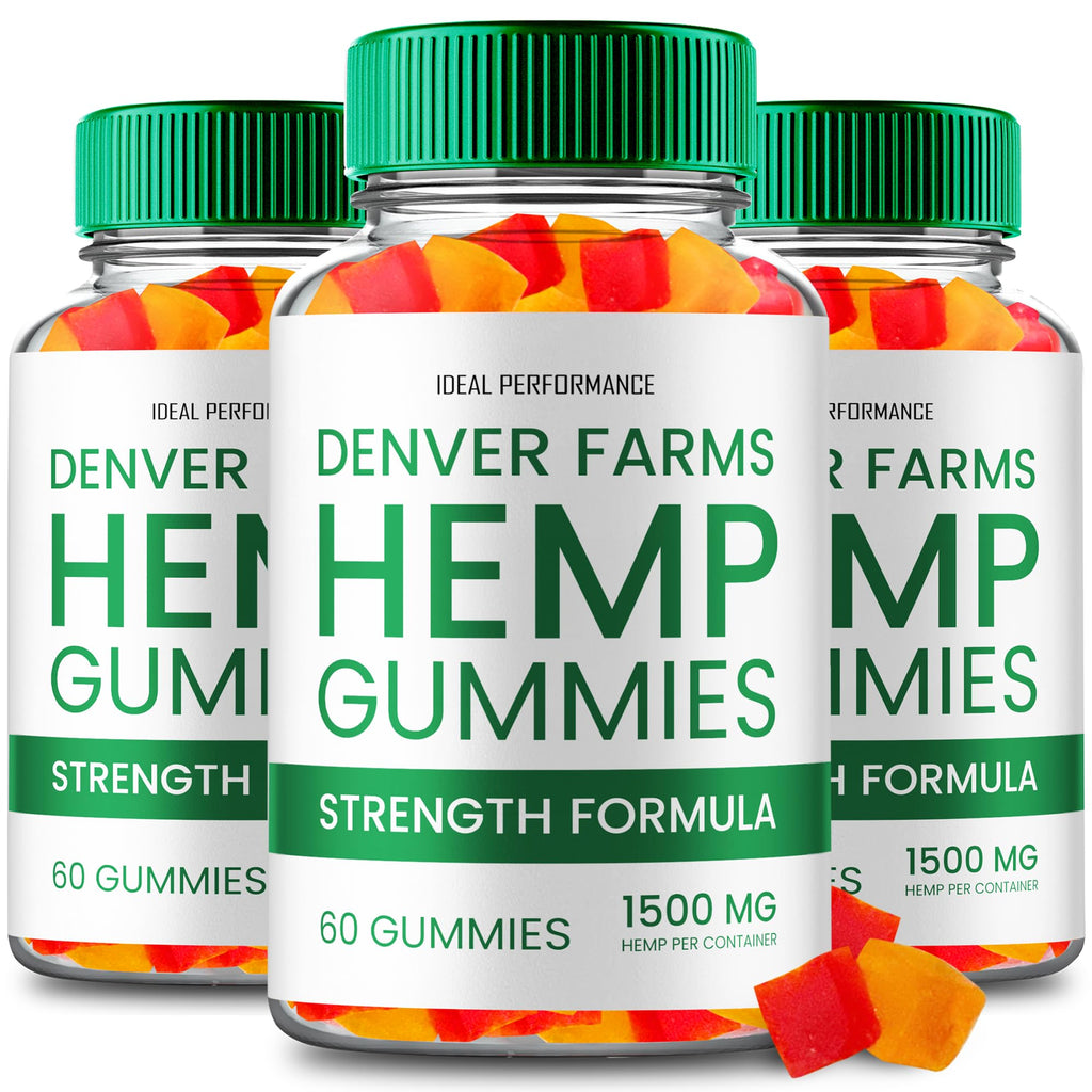 Maximum Strength All Natural Hemp Gummies 3 Pack U10346