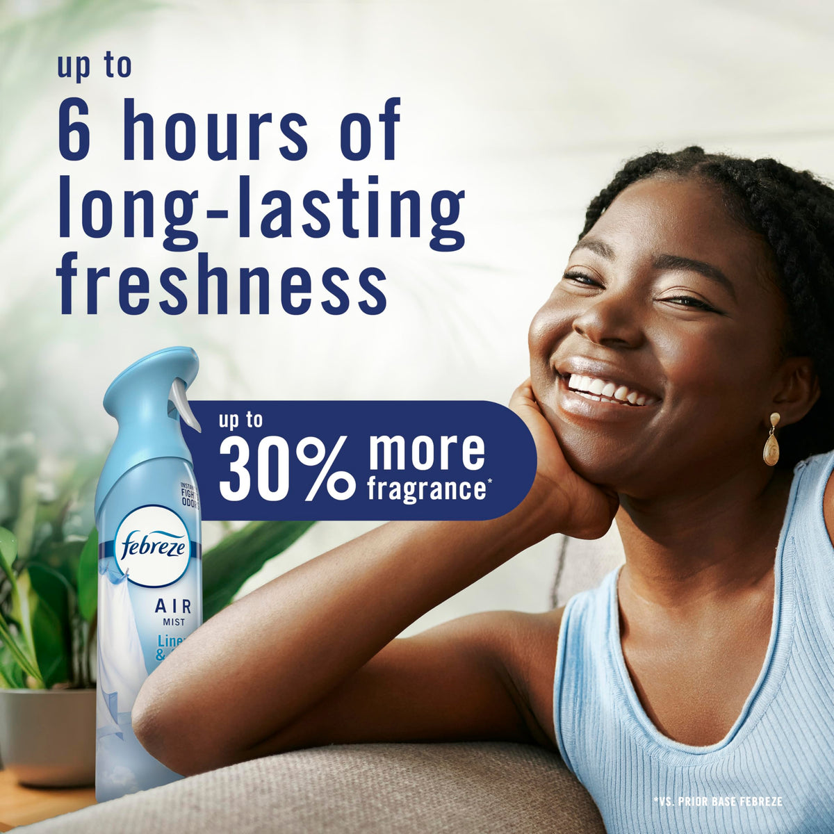 Air Freshener Spray Linen & Sky Scent 8.1oz Pack of 2 A97383