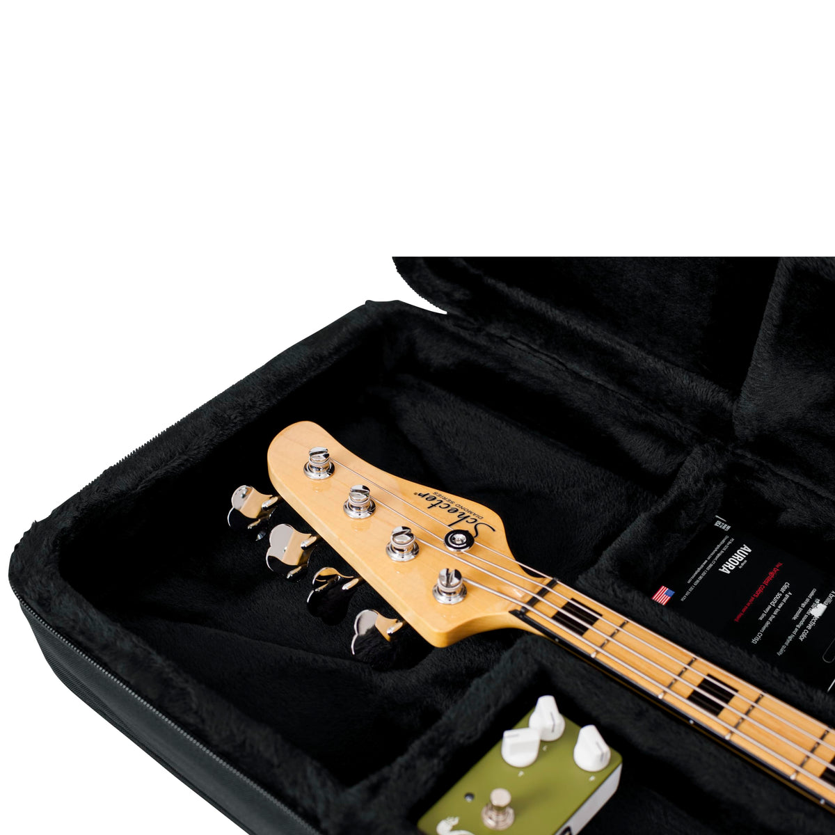Lightweight Polyfoam Guitar Case for Electric Bass Guitars F5235