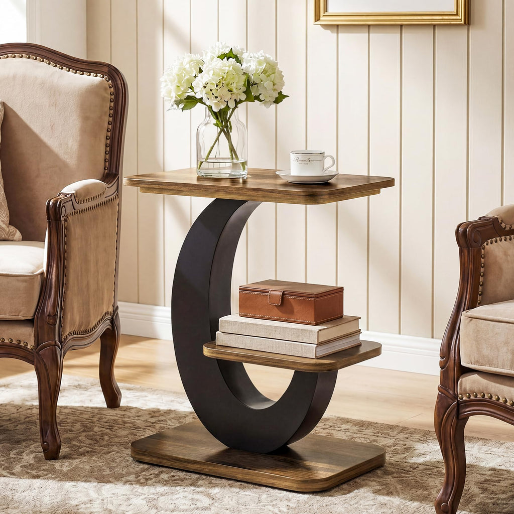 2-Tier Narrow Side Table M8982