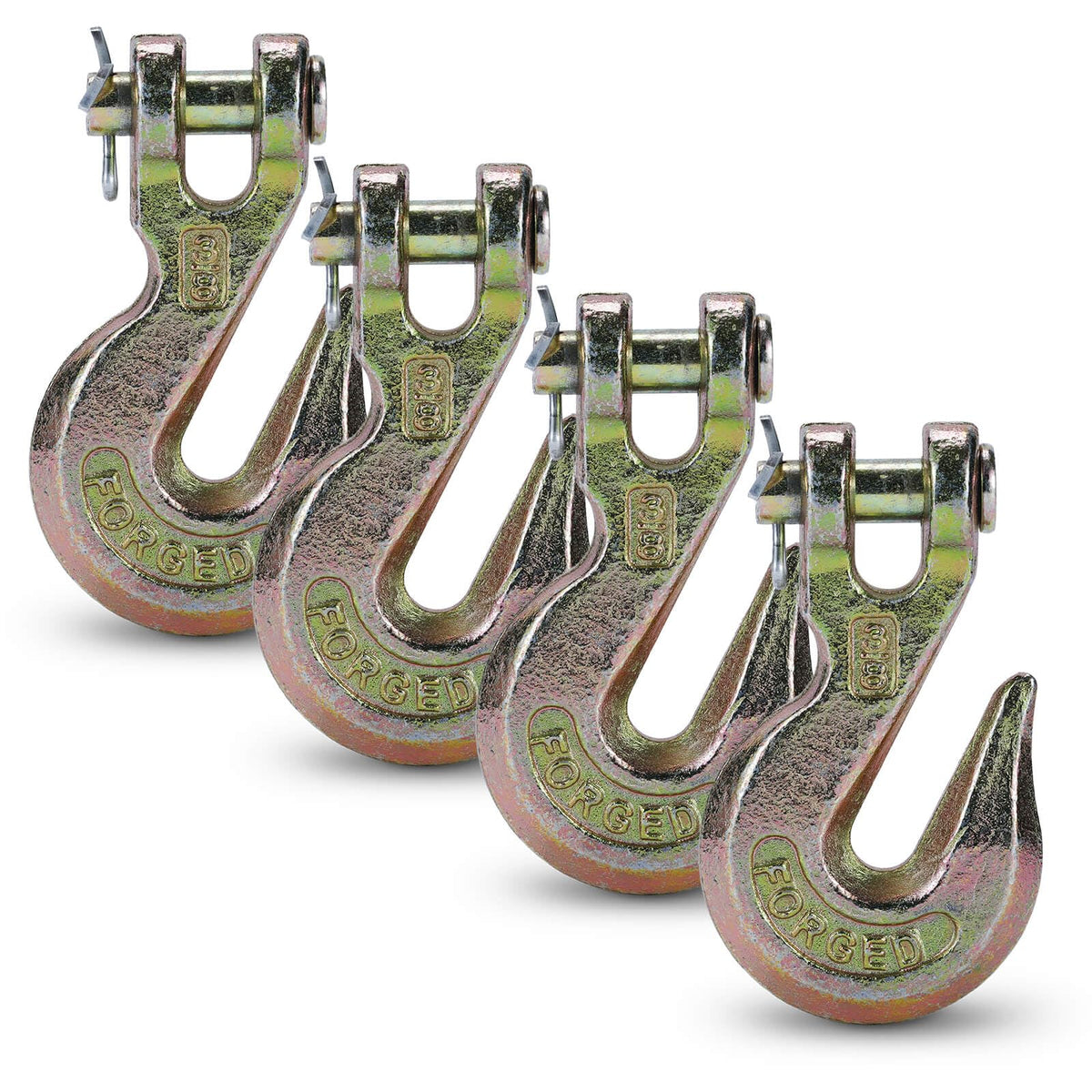 3/8 Heavy Duty Clevis Grab Hook 4 Pack G1544