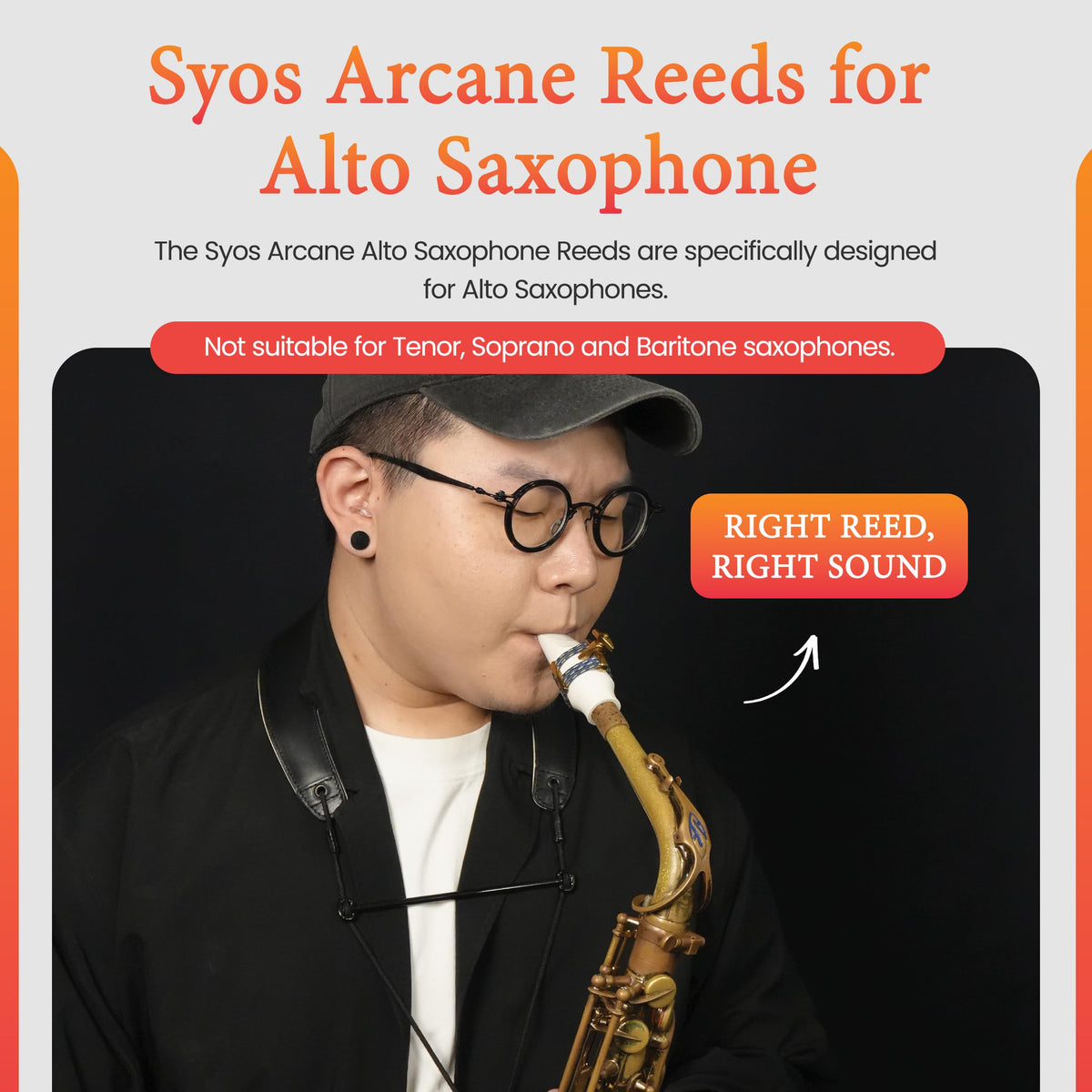 Alto Saxophone Reeds 2.5 French Cane Box of 5 C245915