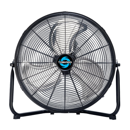 18" and 20" High Velocity Metal Floor Fans, 3-Speed F529