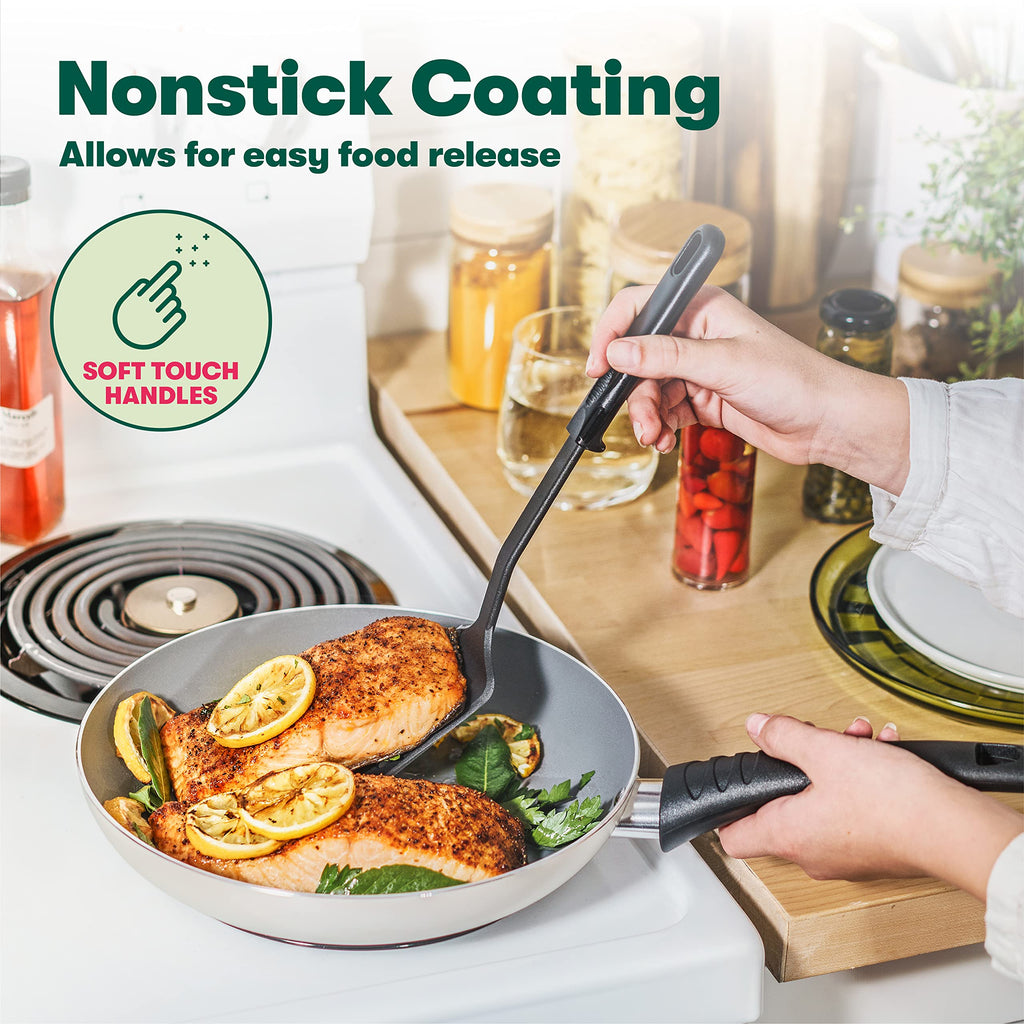 12 Piece Nonstick Red Cookware Set F348308