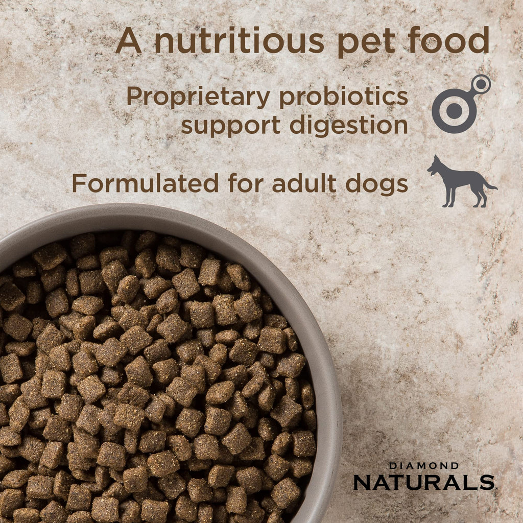 Dry Dog Food, Lamb Meal & Rice, 40lb W756
