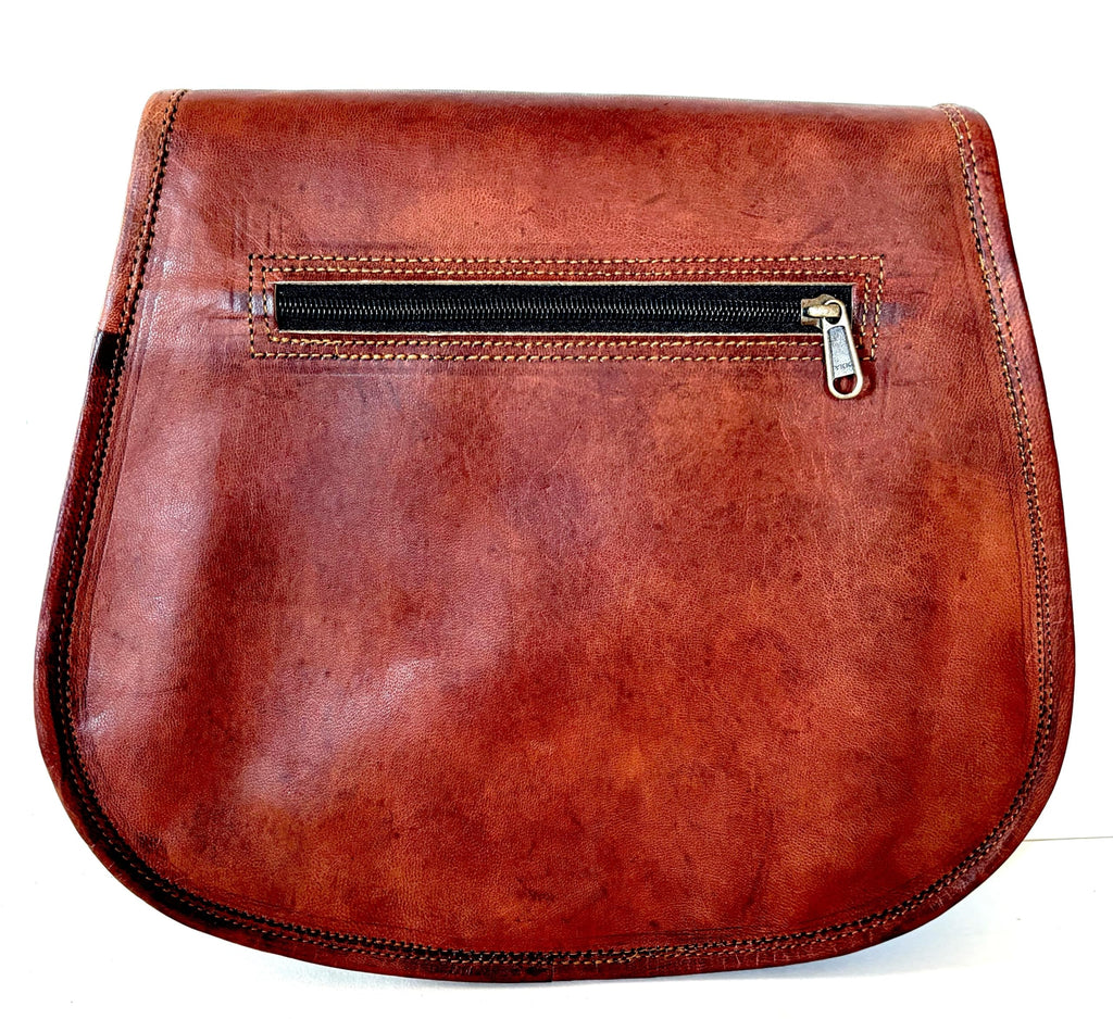 Women Vintage Style Genuine Leather Crossbody Shoulder Bag Q4269