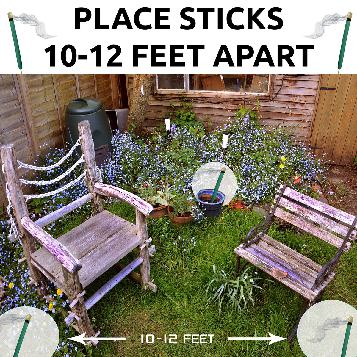 Mosquito Repellent Sticks 3 Pack T59952